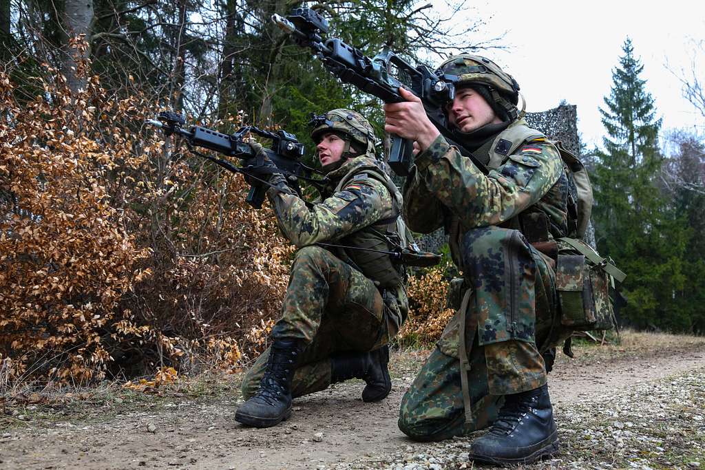 German army Pvt. Josef Göthel, left, and Pvt. Christian - NARA & DVIDS ...