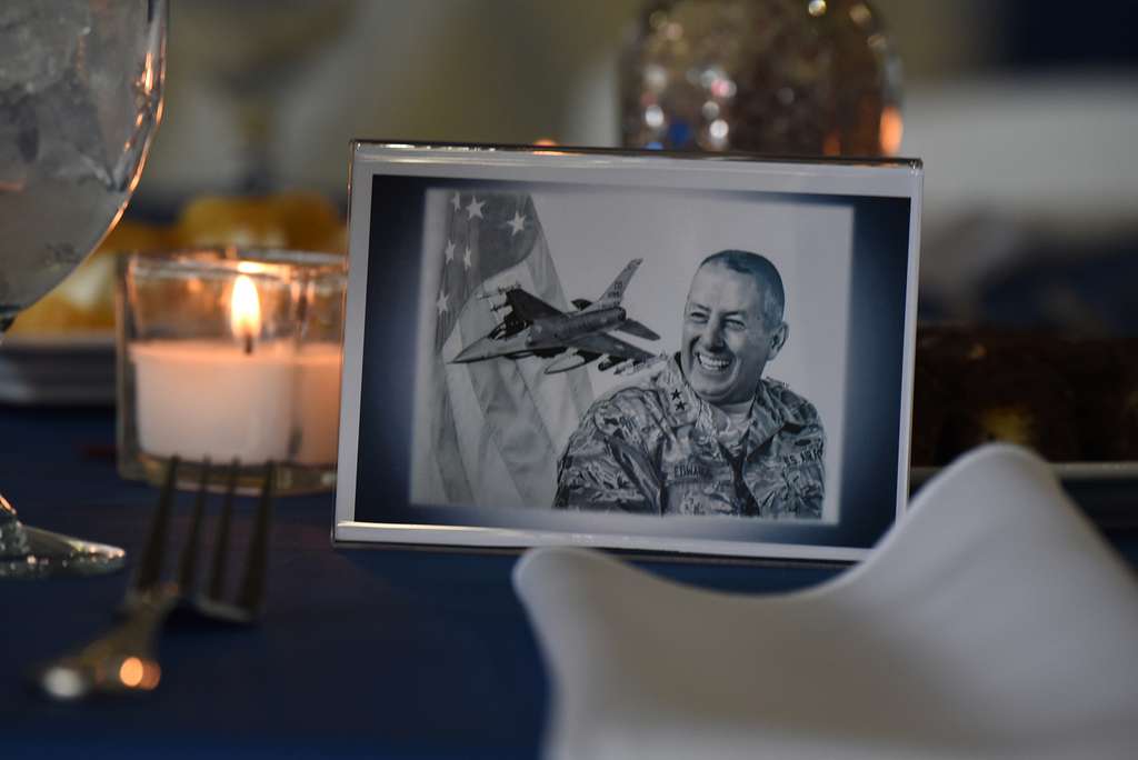 A framed pencil drawing of United States Air Force - PICRYL Public