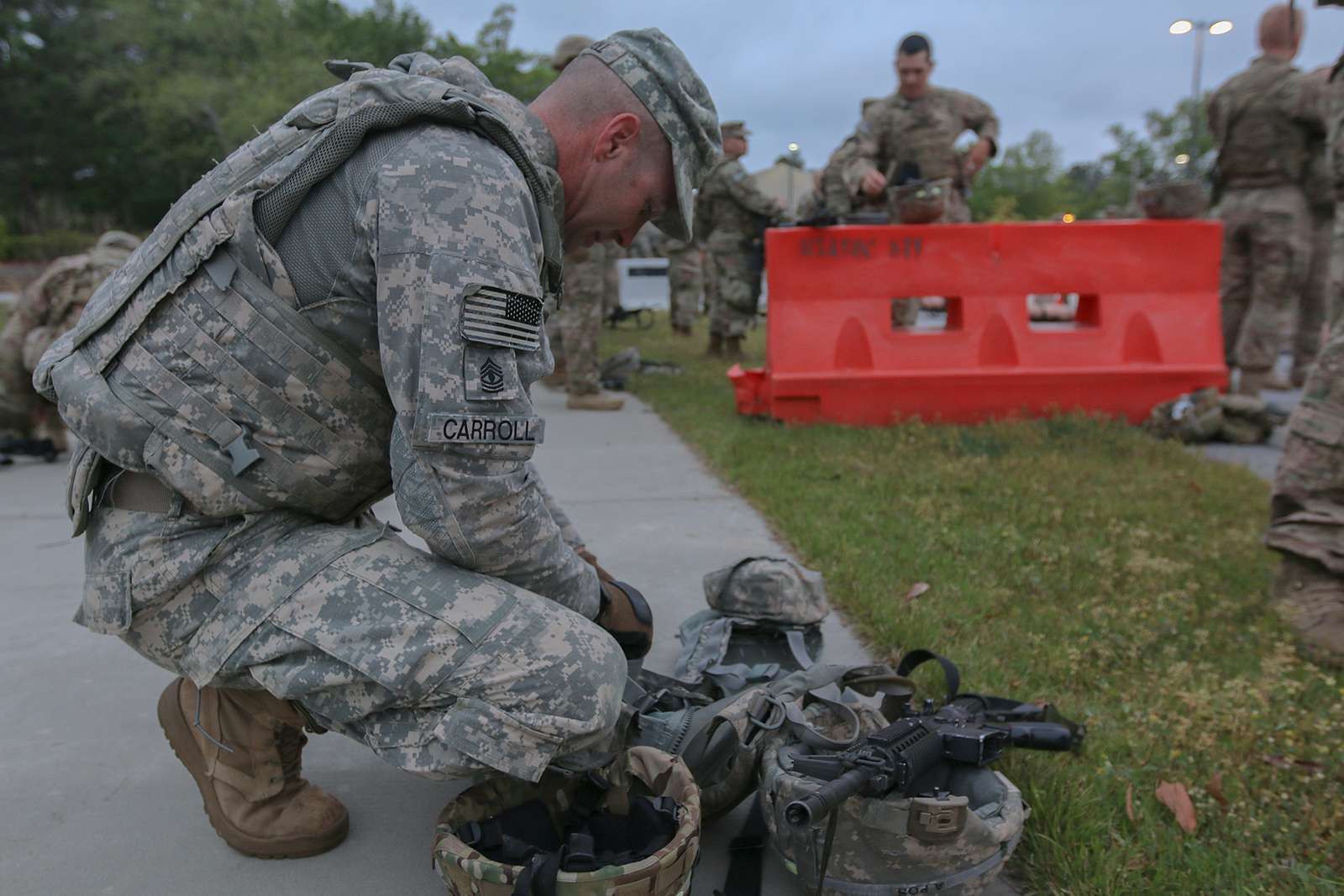 First Sgt. James Carroll of the 82nd Airborne Division - NARA & DVIDS ...