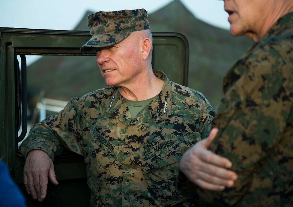 U. S. Marine Corps Lt. Gen. Lawrence Nicholson, the - PICRYL Public ...