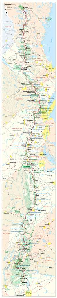 NPS Appalachian-trail-map - PICRYL Public Domain Search