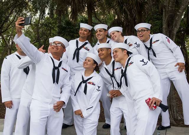 DVIDS - Images - Fleet Week Night at Miami Marlins Game [Image 7