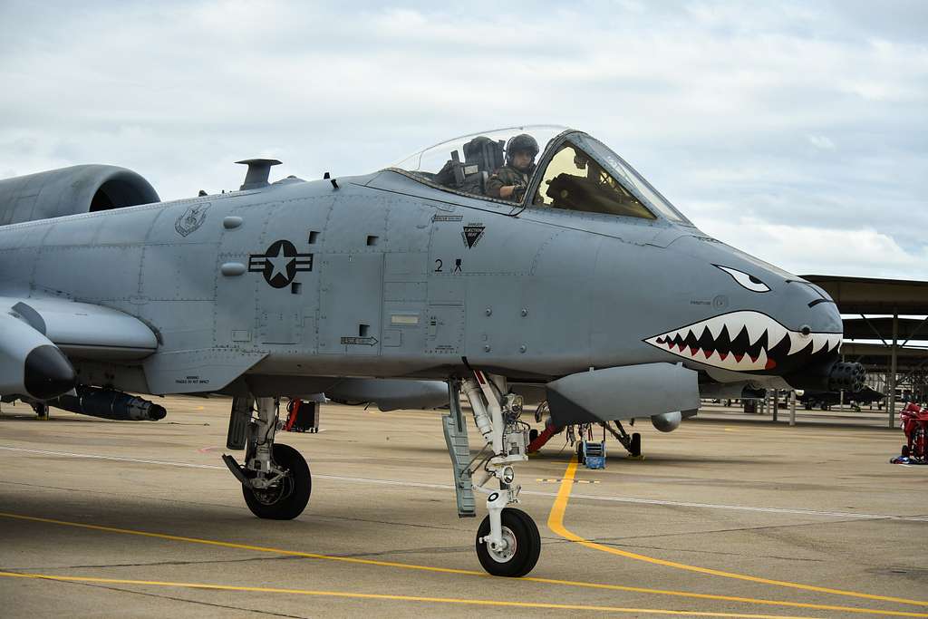 An A-10 Thunderbolt II aircraft from Moody Air Force - NARA & DVIDS ...