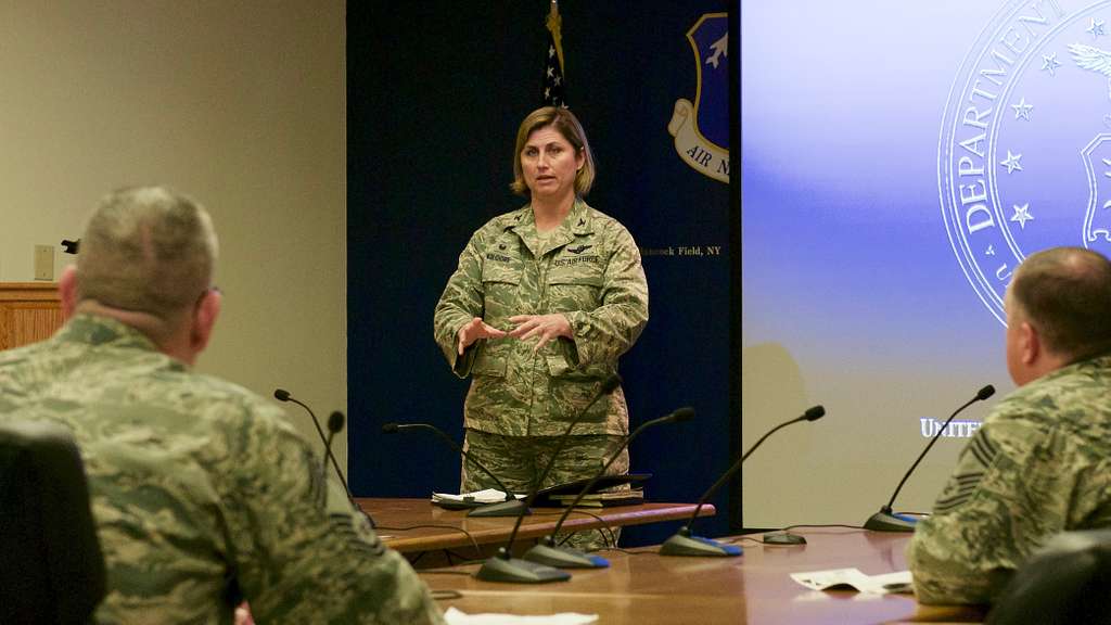 Col. Michelle L. Kilgore Commander of the 174th Operations