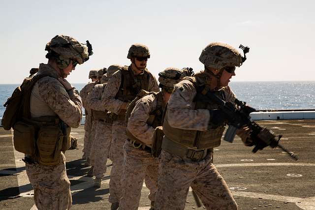 Marines assigned to Light Armored Reconnaissance Company, - PICRYL ...