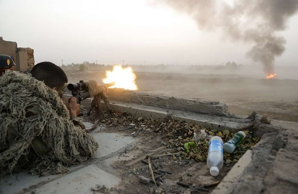 An Iraqi Special Operations Forces Sniper Provides Nara And Dvids