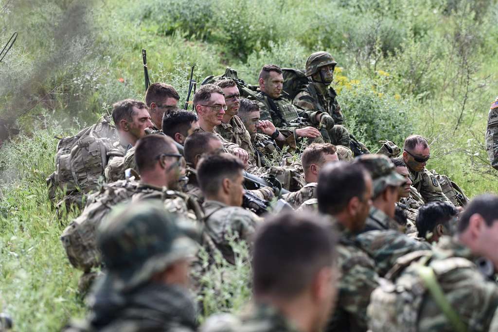 Sky Soldiers From B Company, 1st Battalion, 503rd Infantry - NARA ...