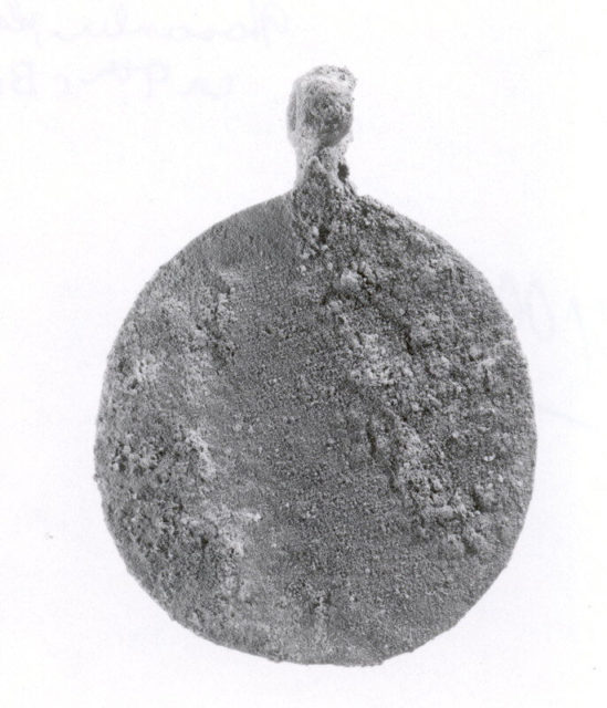 Harness or bridle ornament (?), bronze - PICRYL - Public Domain