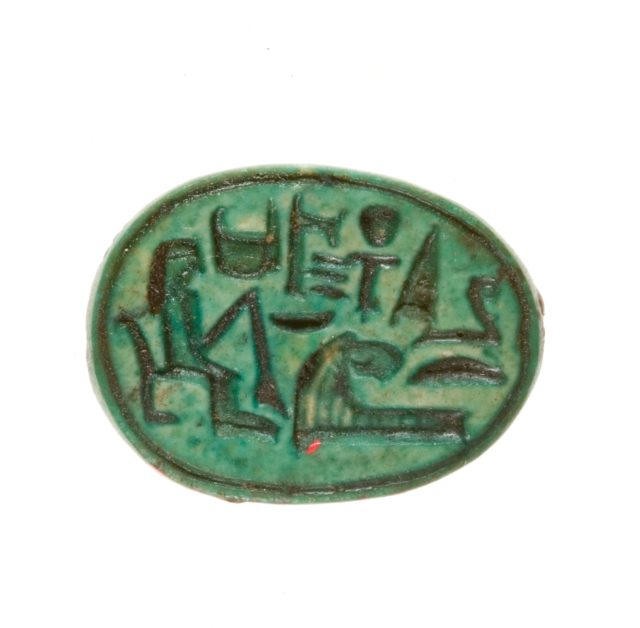 Scarab Inscribed for the God's Wife Hatshepsut, Given Life Forever ...