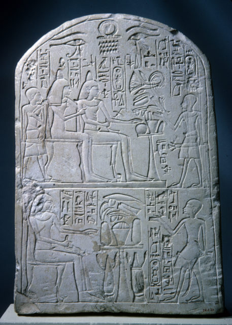 Votive stela of Userhat - PICRYL Public Domain Image