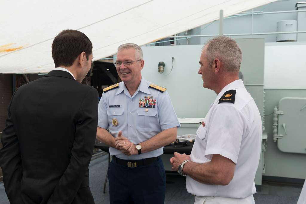 Rear Adm. Steven D. Poulin, commander of First Coast - NARA & DVIDS ...