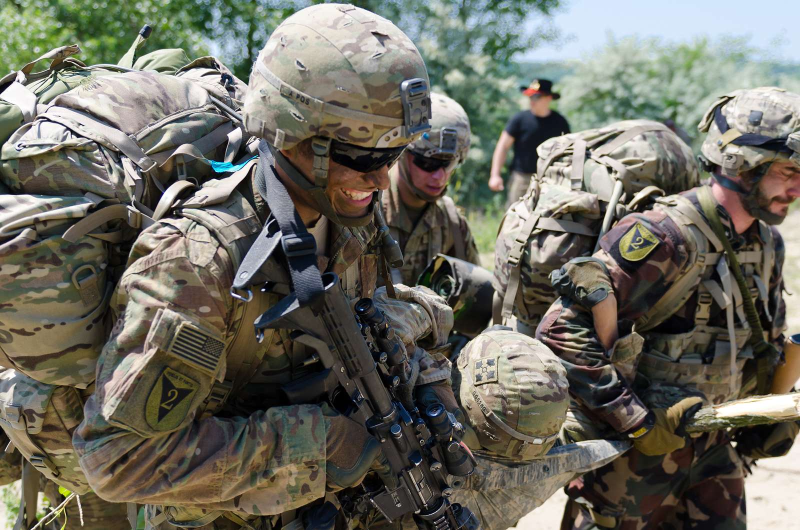 Apache Troop, 4th Squadron, 10th Cavalry Regiment conducts - NARA ...