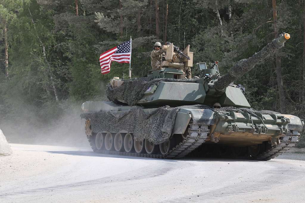 An M1A2 Tank Crew With 1st Battalion, 66th Armor Regiment, - NARA ...