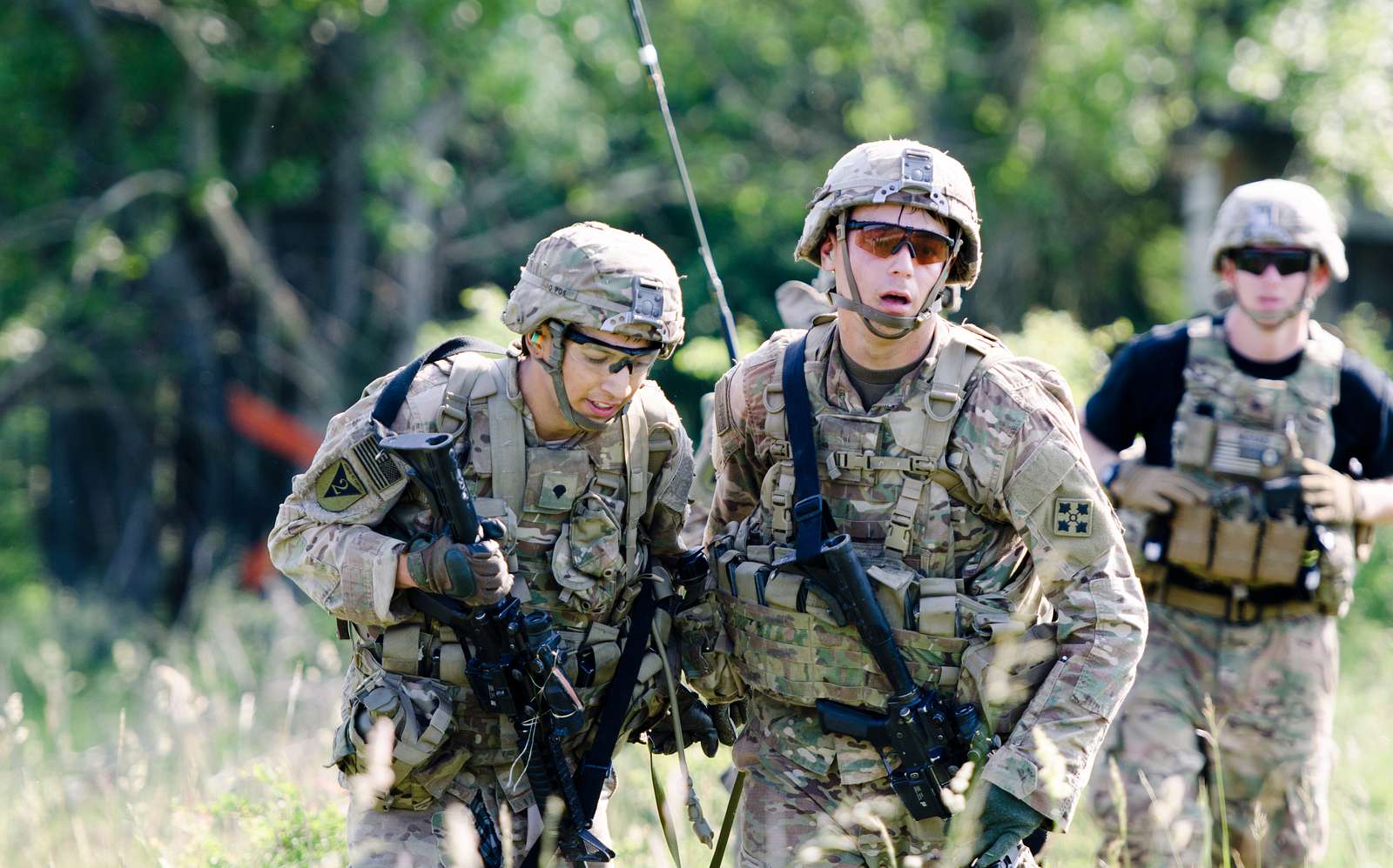 Apache Troop, 4th Squadron, 10th Cavalry Regiment conducts - NARA ...