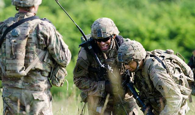 Apache Troop, 4th Squadron, 10th Cavalry Regiment Conducts - Nara 