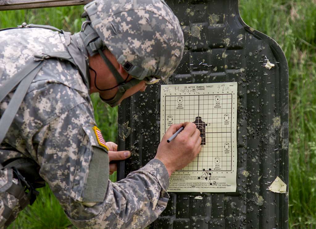 U.S. Army Spc. Alexander Markaron with the 4th Finance PICRYL