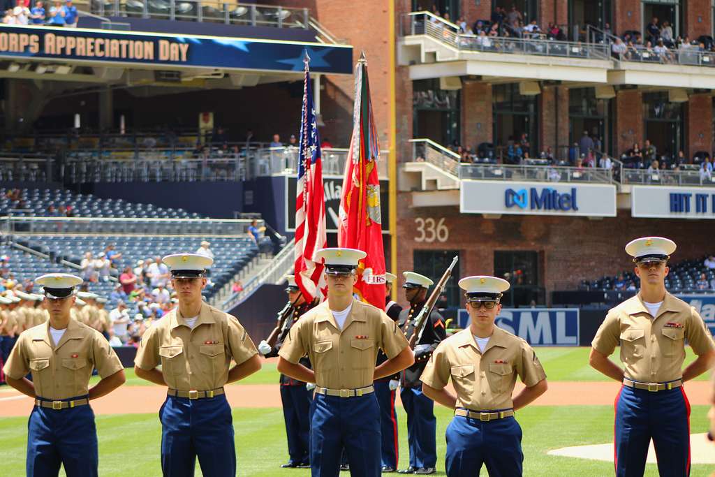 San Diego Padres hosted Camp Pendleton Marines for - NARA & DVIDS