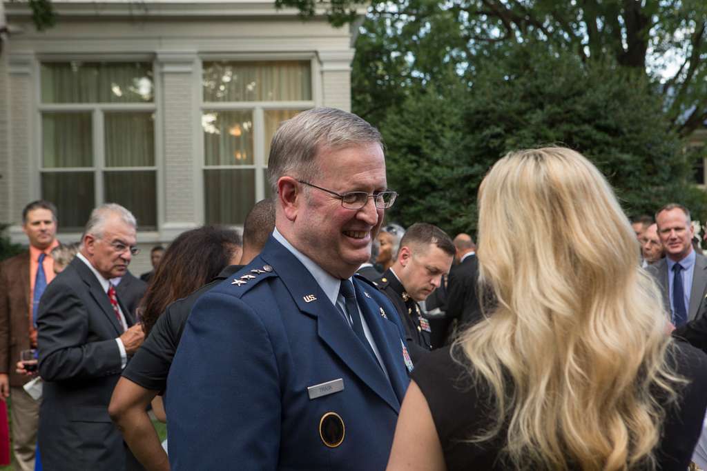 U.S. Air Force Lt. Gen. Thomas J. Trask vice commander NARA