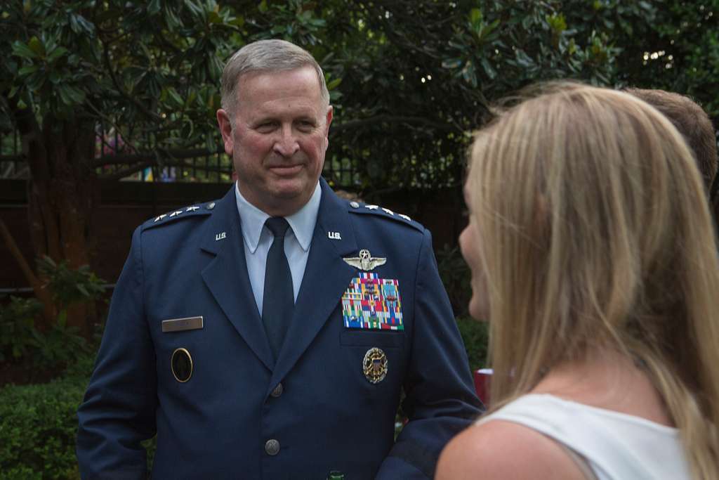 U.S. Air Force Lt. Gen. Thomas J. Trask vice commander PICRYL