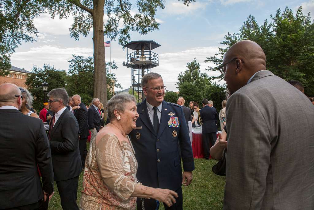 U.S. Air Force Lt. Gen. Thomas J. Trask vice commander NARA