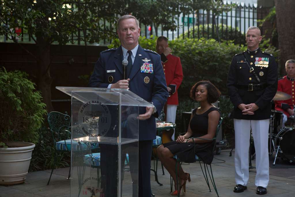 U.S. Air Force Lt. Gen. Thomas J. Trask vice commander PICRYL