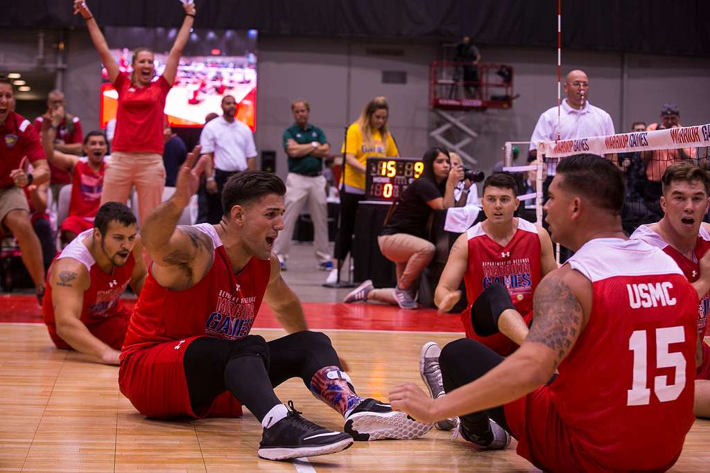 U.S. Marine Corps Lance Corporal Michael Sousa Docarmo attends the