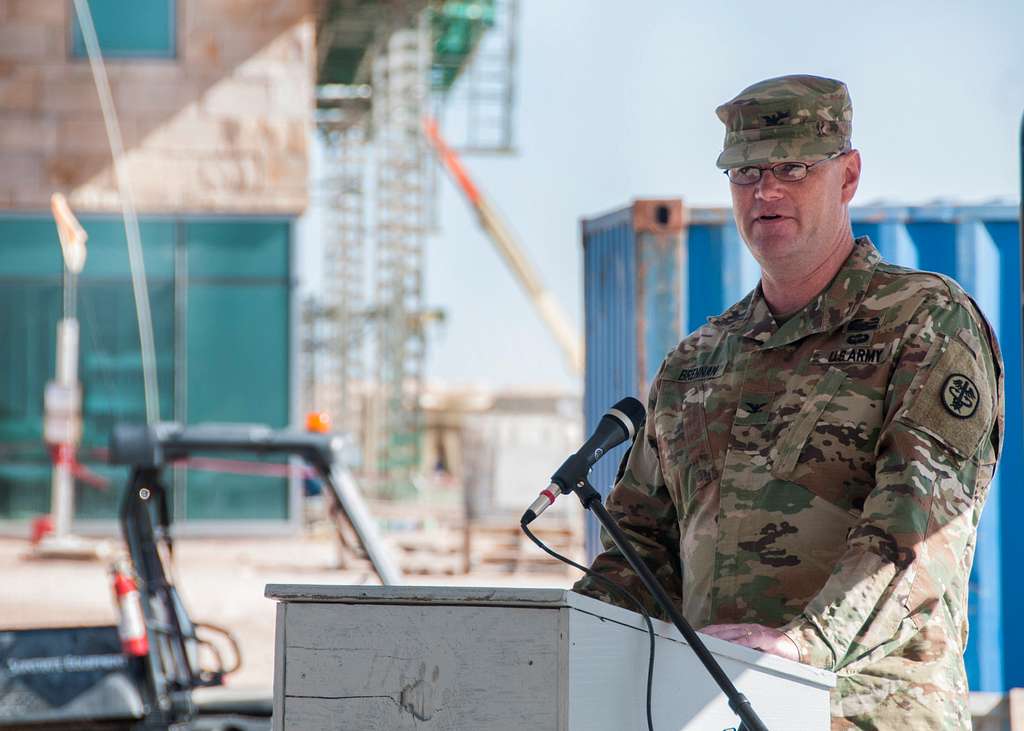 Col. Michael Brennan, commander, U.S. Army Health Facility - PICRYL ...