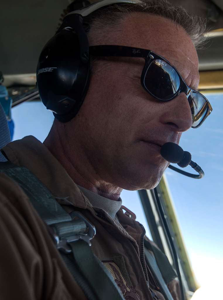 A KC-135 Stratotanker pilot, assigned to the 340th - NARA & DVIDS ...