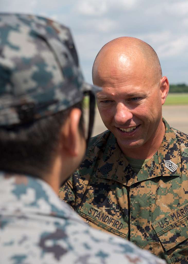 U.S. Marine Corps Sgt. Maj. Joseph Standifird, sergeant - PICRYL ...