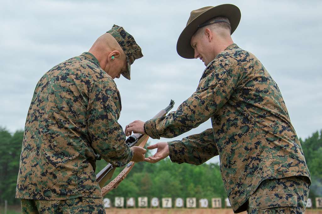 Sgt. Maj. Carlos Ruiz (right), outgoing sergeant major - NARA & DVIDS  Public Domain Archive Public Domain Search