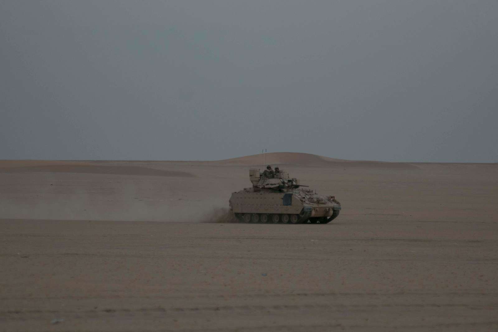 An M2A3 Bradley Fighting Vehicle assigned to Bravo - NARA & DVIDS ...