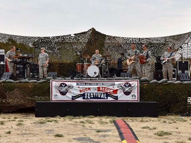 U.S. Air Force Staff Sgt. Michael Havens, USAF Band of the Golden