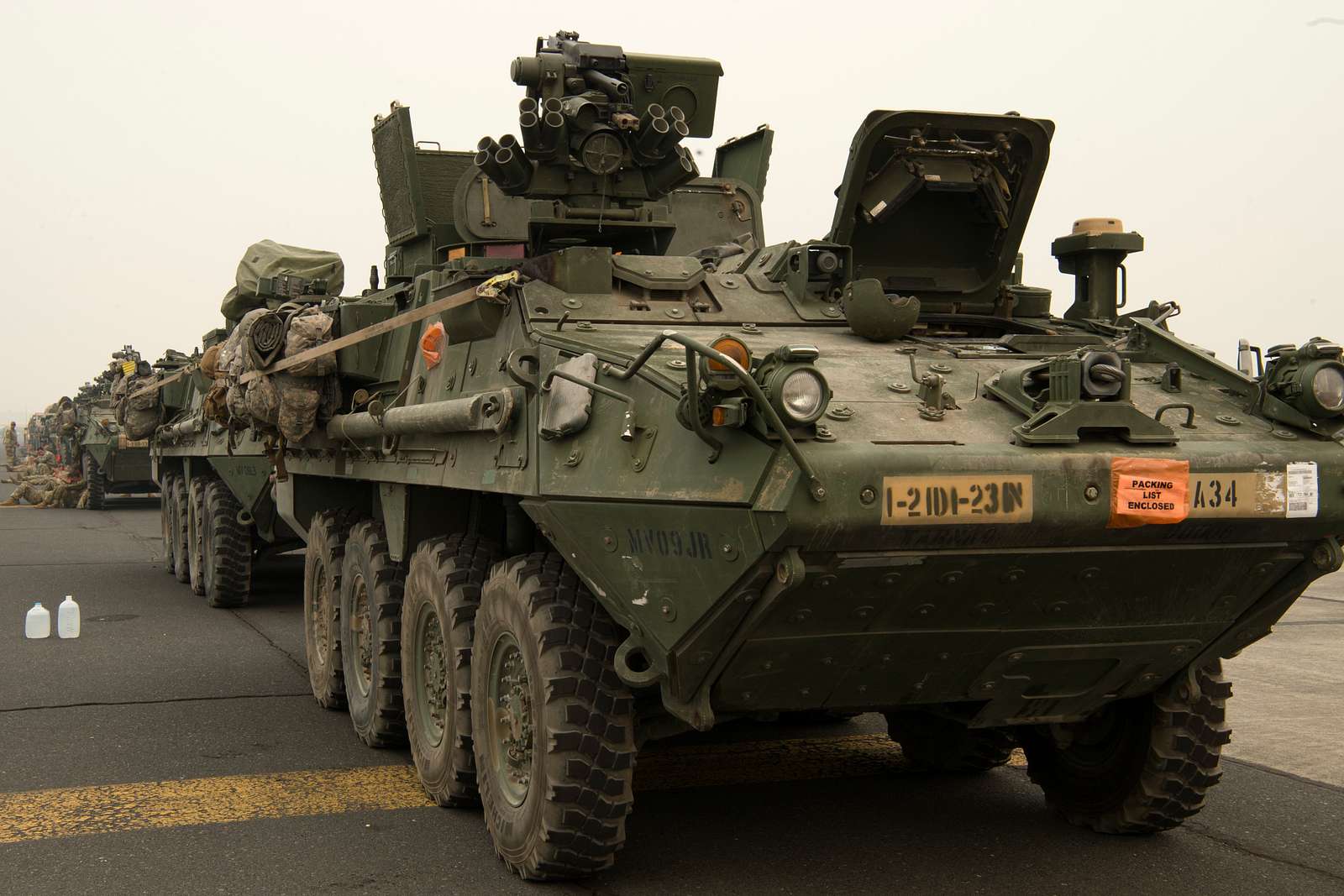 U.S. Army Stryker Armored Vehicles From The 1-2 Stryker - NARA & DVIDS ...