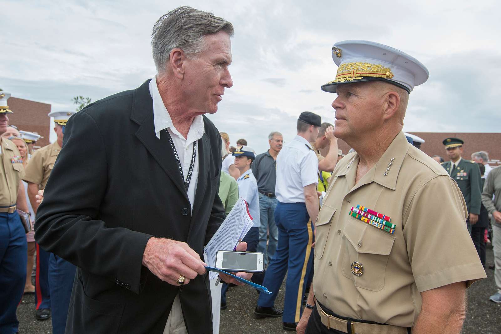 Commandant Of The Marine Corps Gen. Robert B. Neller, - NARA & DVIDS ...