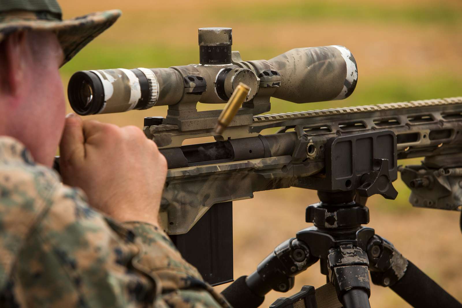 A scout sniper candidate with Weapons Company, 2nd - NARA & DVIDS ...