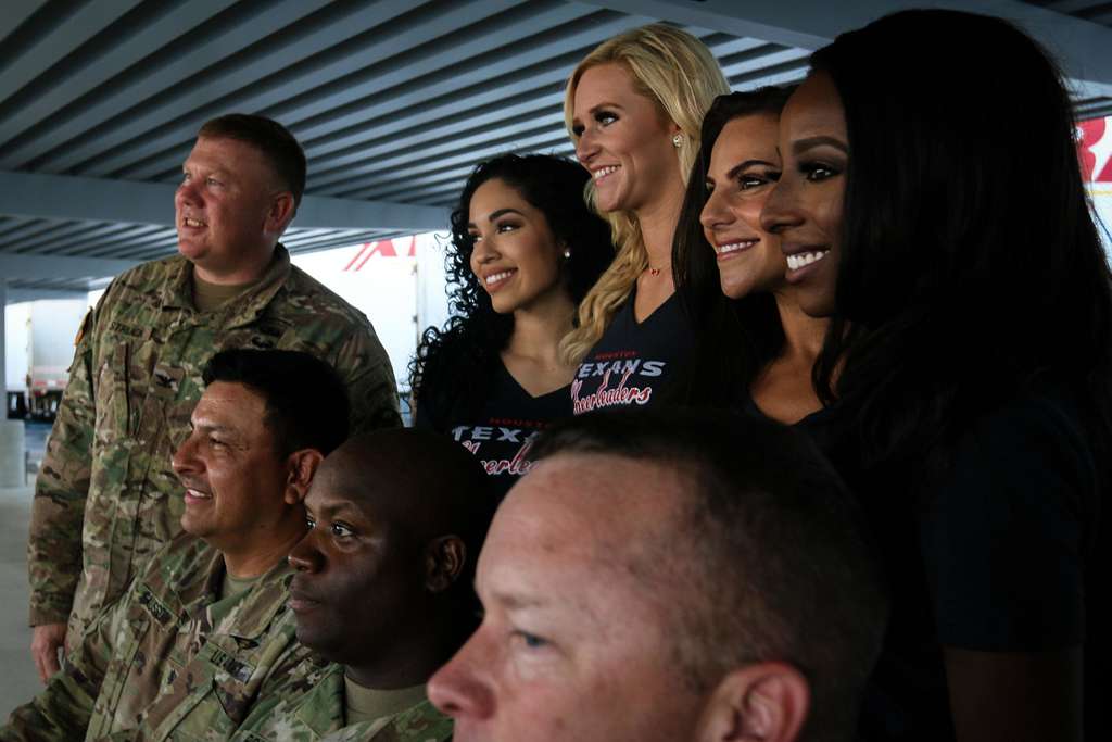 The Dallas Cowboys Cheerleaders entertain the crowd at a National Football  League game at the Cowboys' home field AT&T Stadium in Arlington, Texas -  PICRYL - Public Domain Media Search Engine Public