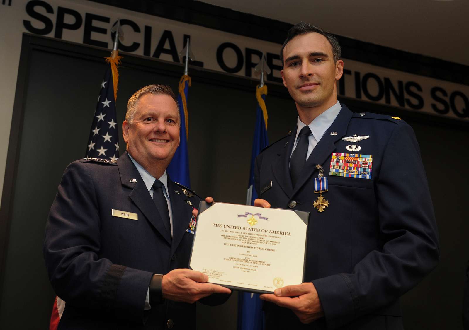 Lt. Gen. Brad Webb, Left, Commander Of Air Force Special - NARA & DVIDS ...