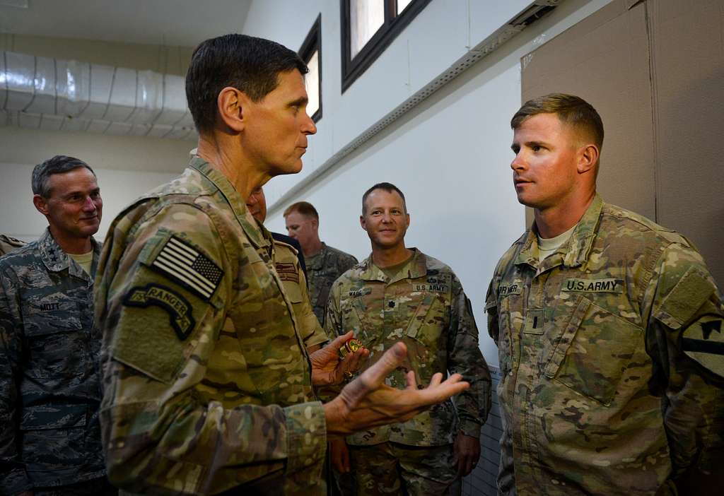 U.S. Army Gen. Joseph Votel, U.S. Central Command Commander, - PICRYL ...