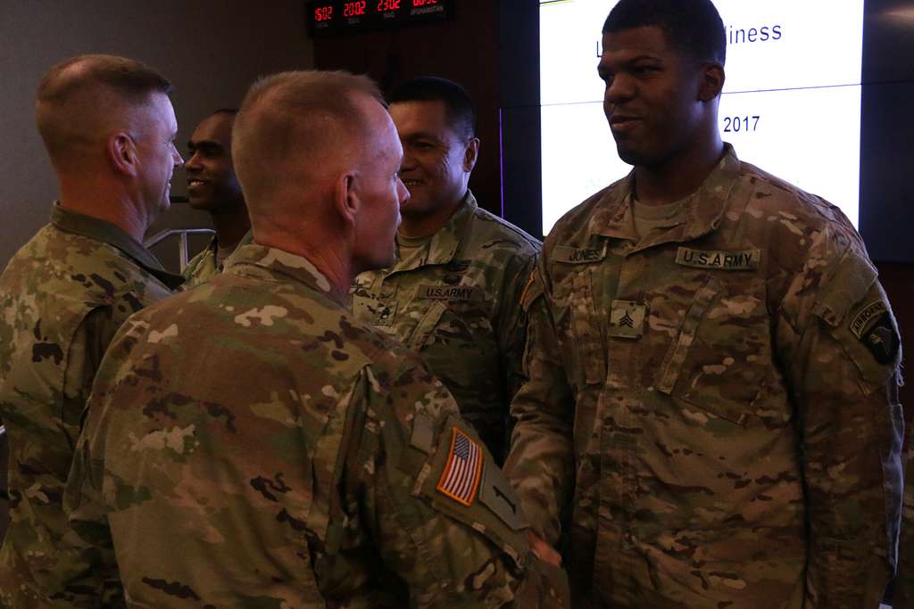 Command Sgt. Maj. Todd Sims, senior enlisted advisor, - PICRYL Public ...