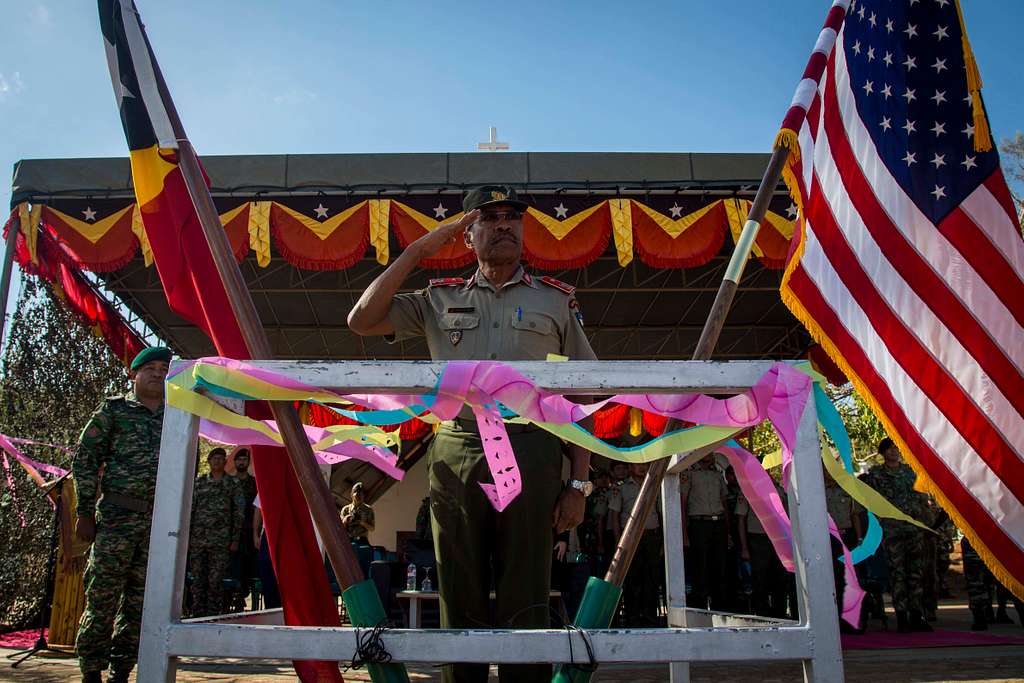 Falantil Forca de Defensa Timor Leste Vice Chief of - NARA & DVIDS ...