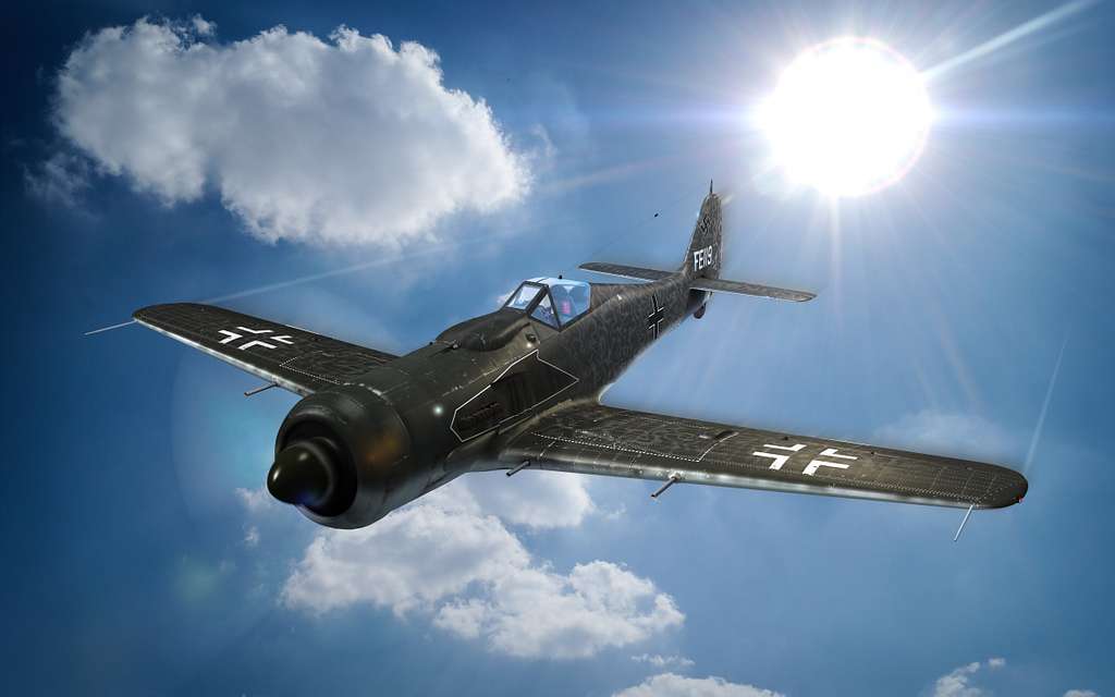 A German Focke Wulf 190D image was created for National - NARA & DVIDS ...