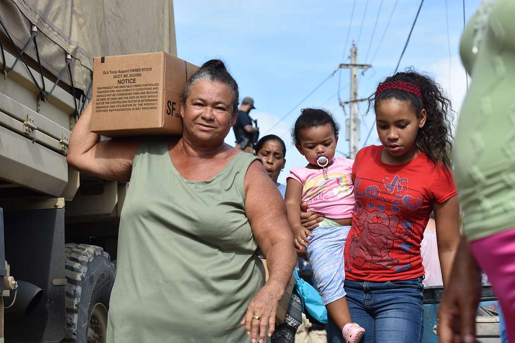 With food, water and hugs, Molina delivers help to Puerto Rico