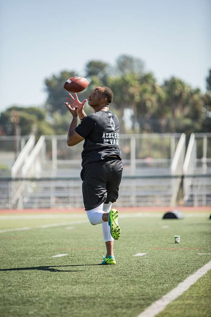 Marines from across the U.S. participated in the 2017 Marine Corps Football  Combine at Camp Pendleton, Calif., Oct. 28, 2017. The 2017 Marine Corps Football  Combine affords Active Duty and Reserve Marine