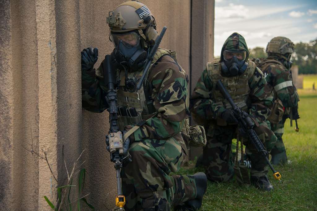 Members of the Army 3d Group Special Forces preform - NARA & DVIDS ...