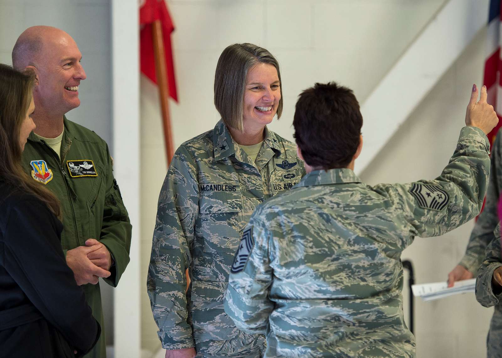 Brig. Gen. Sherrie L. McCandless, the deputy director - NARA & DVIDS ...