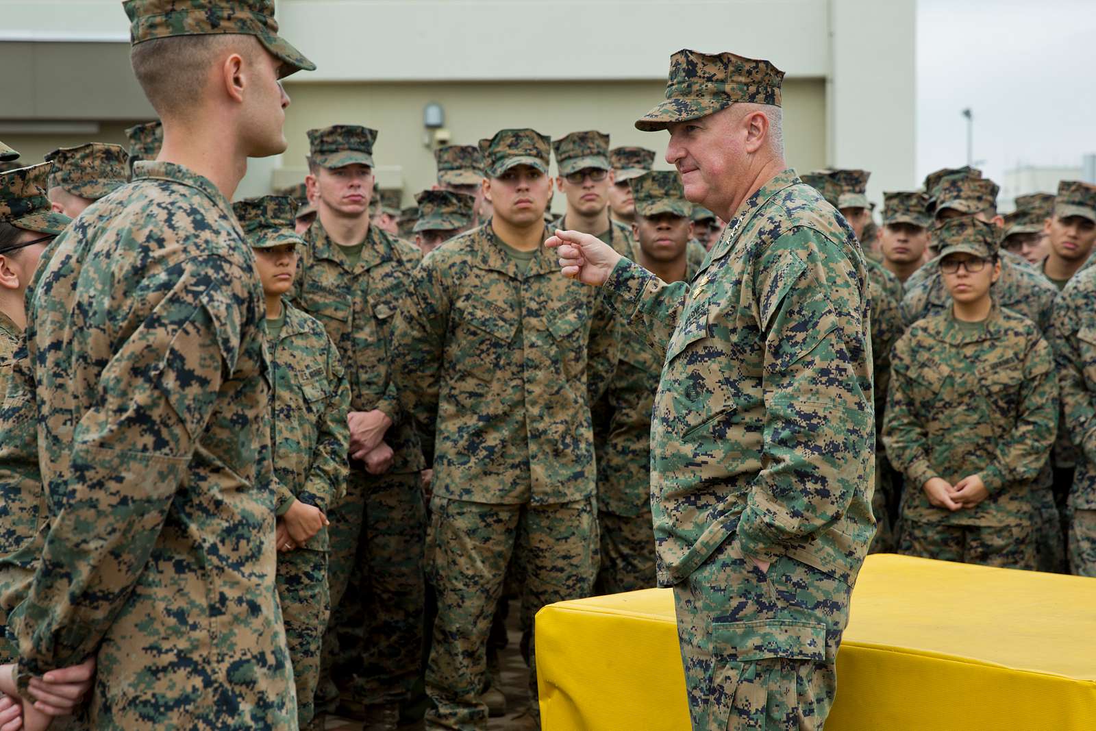 The Assistant Commandant of the Marine Corps Gen. Glenn - NARA & DVIDS ...