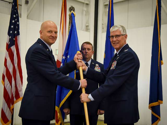 Colonel Cliff James, 117th Air Refueling Wing Commander, - NARA & DVIDS ...