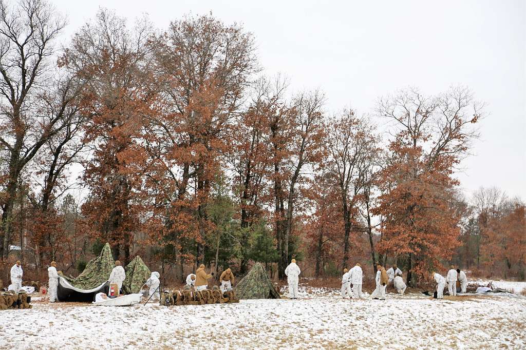 Soldiers learn to build Arctic tents during cold weather training at Fort  McCoy