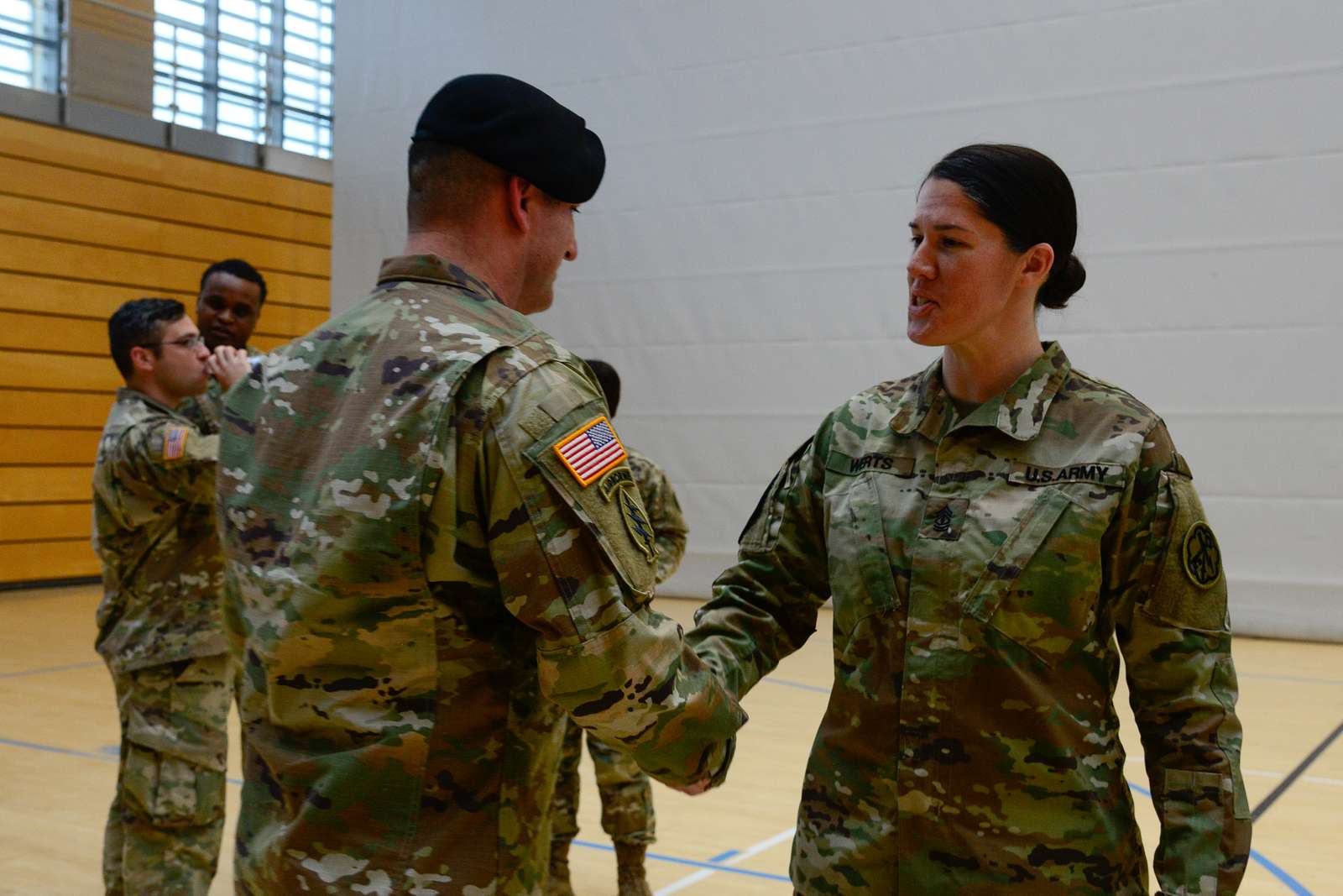 U.S. Army Command Sgt. Maj. Christopher Matthews, left, - NARA & DVIDS ...