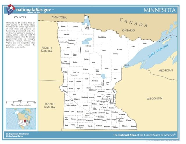 Plat of Cottonwood County, Minnesota / - PICRYL Public Domain Image